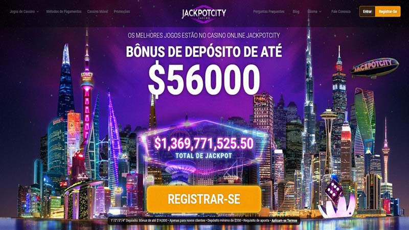 Como fazer login no cassino JackpotCity no Brasil