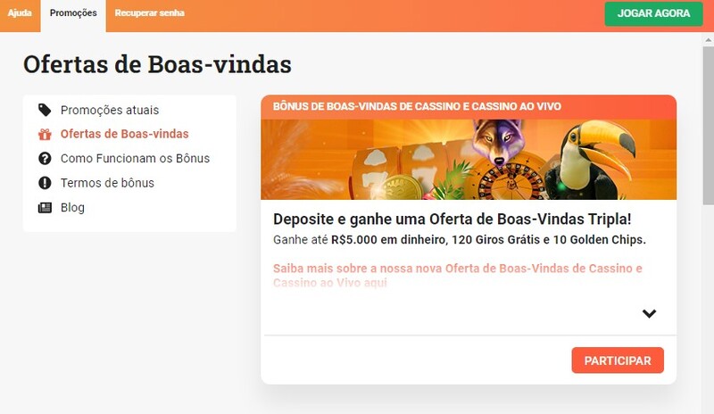 Promoções e bônus no LeoVegas