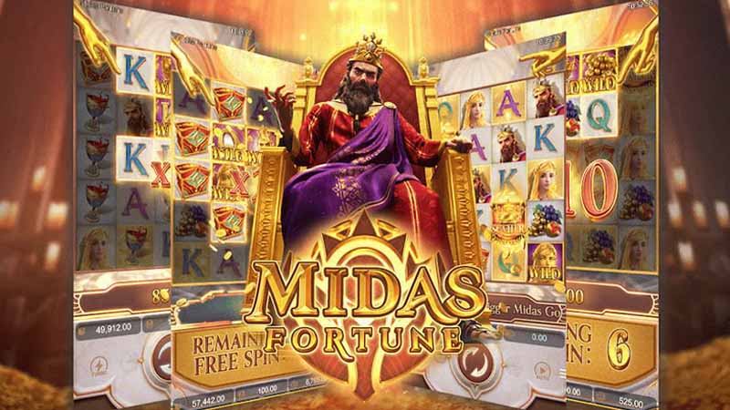 Divirta-se com muito ouro no Midas Fortune