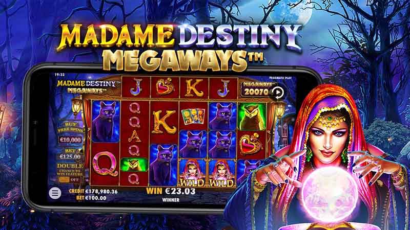 Jogue o Madame Destiny Megaways no cassino online